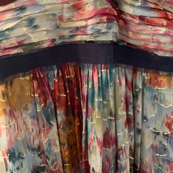 BCBGMaxazria One-Shoulder Gown - Picture 5 of 9